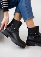 Μποτάκια biker με λάστιχο Gabi Boots 1993