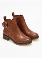 Μποτάκια casual αστραγάλου με pattern Erynn