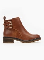 Μποτάκια casual αστραγάλου με pattern Erynn