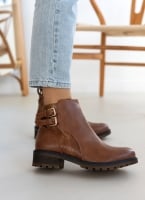 Μποτάκια casual αστραγάλου με pattern Erynn