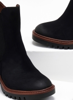 Μποτάκια suede chelsea με τακούνι Erynn