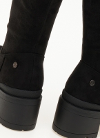 Μπότες suede με τετράγωνο τακούνι Xti 140579
