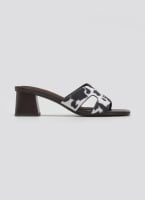 Mules ανοιχτά με print Corina