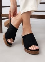 Mules ανοιχτά suede ERYNN