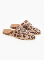 Mules φλατ με print estil