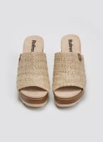 Mules με ψάθινη φάσα Refresh 172703