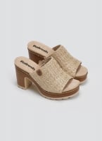 Mules με ψάθινη φάσα Refresh 172703