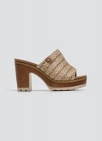 Mules με ψάθινη φάσα Refresh 172703