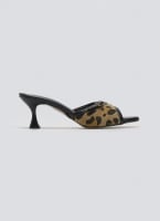 Mules με συνθετικό ponyskin TFP