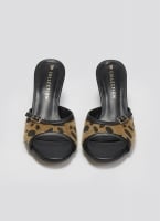 Mules με συνθετικό ponyskin TFP