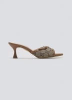 Mules υφασμάτινα με print TFP
