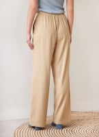 Παντελόνα με λινό VERO MODA 10282493