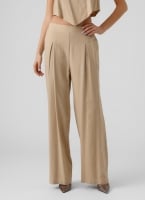 Παντελόνα με λινό VERO MODA 10282493