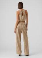 Παντελόνα με λινό VERO MODA 10282493