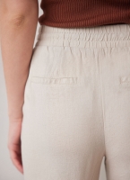 Παντελόνι mid waist με λινό Vero Moda 10279691
