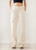 Παντελόνι τζιν cargo wide leg