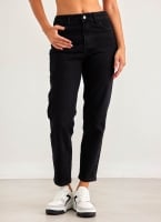 Παντελόνι τζιν high waist regular