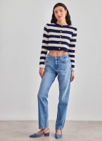 Παντελόνι τζιν midwaist straight Jaci ONLY 15296921