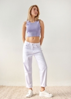 Παντελόνι τζιν mom fit