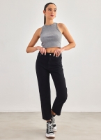 Παντελόνι τζιν mom fit