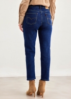 Παντελόνι τζιν regular high waist
