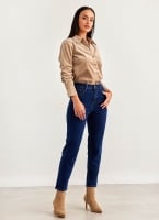 Παντελόνι τζιν regular high waist
