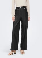 Παντελόνι wide leg δερματίνη ONLY 15264688