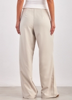 Παντελόνι wide leg με γυριστή μέση ONLY 15311326