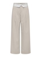 Παντελόνι wide leg με γυριστή μέση ONLY 15311326