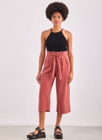 Παντελόνι wide leg με πιέτες ONLY 15198918
