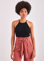Παντελόνι wide leg με πιέτες ONLY 15198918