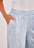 Παντελόνι wide leg με print Vero Moda 10304861