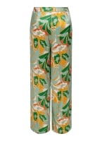 Παντελόνι wide leg σατέν με print ONLY 15315870