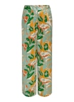 Παντελόνι wide leg σατέν με print ONLY 15315870