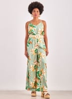 Παντελόνι wide leg σατέν με print ONLY 15315870