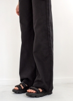 Παντελόνι τζιν wide leg χωρίς ραφές