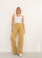 Παντελόνι τζιν wide leg χωρίς ραφές