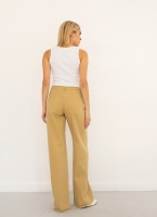 Παντελόνι τζιν wide leg χωρίς ραφές