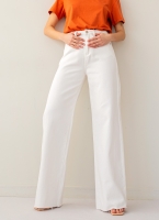 Παντελόνι τζιν wide leg χωρίς ραφές
