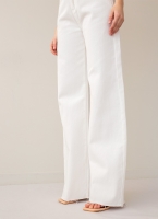 Παντελόνι τζιν wide leg χωρίς ραφές