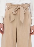Παντελόνι ζιπ με frilled μέση ONLY
