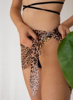 Παρεό see through με print