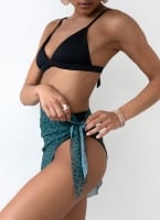 Παρεό see through με print