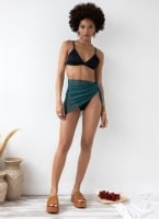 Παρεό see through με print