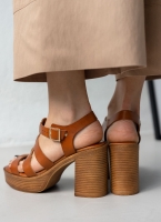 Πέδιλα δερμάτινα gladiator tfp
