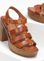 Πέδιλα δερμάτινα gladiator tfp