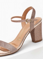 Πέδιλα με μπαρέτα κα glitter Vizzano 6262.474