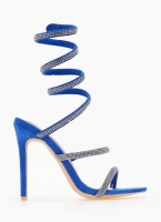 Πέδιλα lace up με στρας