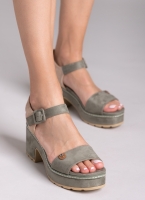 Πέδιλα suede σε συνδυασμούς χρωμάτων Refresh 172794
