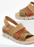 Πλατφόρμες suede ανατομικές με velcro On Foot